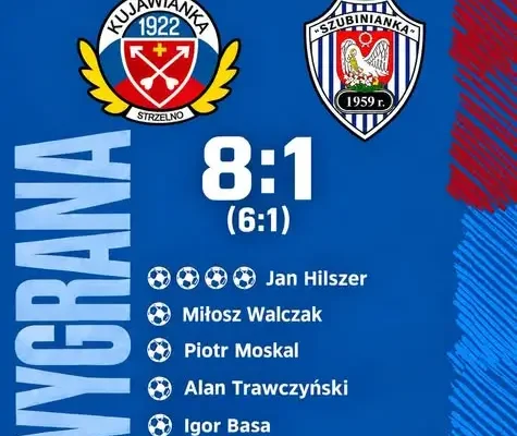 Kujawianka rozbiła Szubiniankę. Juniorzy wygrali 8:1!