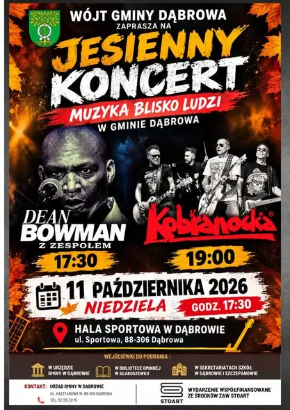 Kobranocka zagra w Gminie Dąbrowa – ostatnie wejściówki!