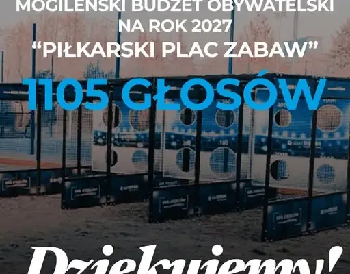 Piłkarski Plac Zabaw powstanie w Mogilnie. Projekt wygrał głosowanie