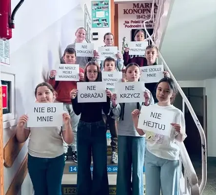 Uczniowie z Mogilna mówią STOP przemocy. Nagrali filmik