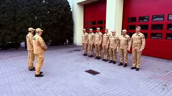 30 lat służby kpt. Adama Kopińskiego – jubileuszowa nagroda w mogileńskiej straży pożarnej