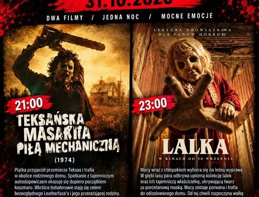 Noc Horrorów w Kinie Wawrzyn – dwie mroczne propozycje na Halloween