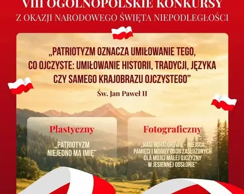VIII Ogólnopolski Konkurs Plastyczny i Fotograficzny „Patriotyzm niejedno ma imię” – Puck 2026