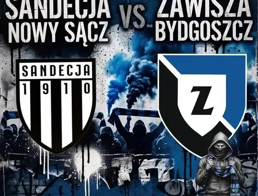 Zawisza Bydgoszcz zagra na wyjeździe z Sandecją Nowy Sącz