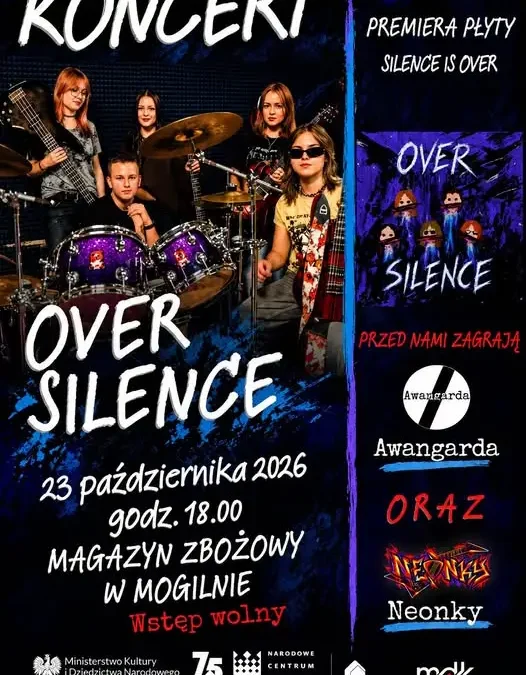 Premierowy koncert płyty „Silence is over” w Mogileńskim Domu Kultury