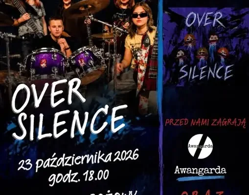 Koncert zespołu Over Silence w Mogilnie – premiera albumu „Silence Is Over”