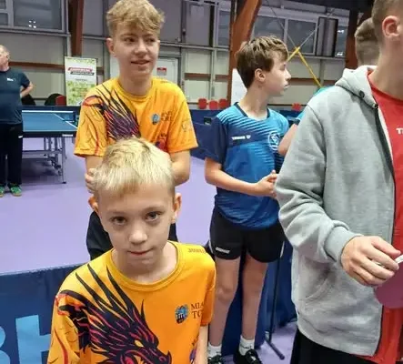 Franek Przybyszewski ze Strzelna na I Grand Prix Polski Osób Niepełnosprawnych w Zielonej Górze