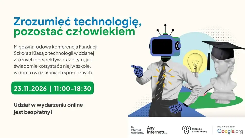 EDUMORROW: konferencja online o technologii, która nie przesłania człowieka