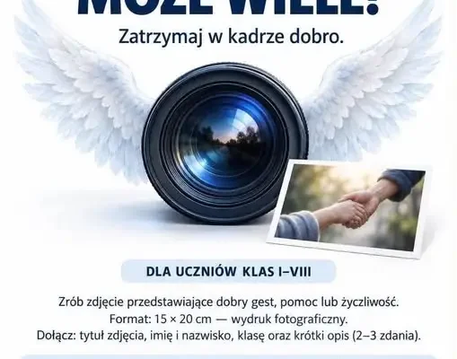 Szkolny konkurs fotograficzny „Dobry gest może wiele!” – zgłoszenia do 6 listopada